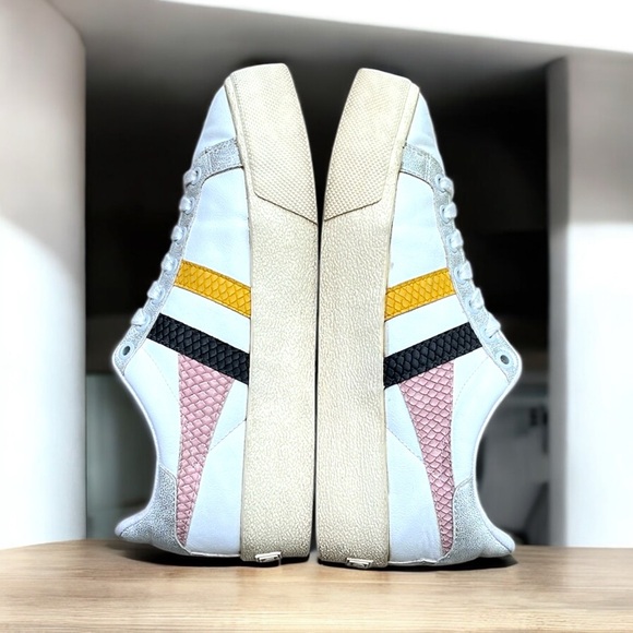 Gola Orchid Platform Trident Snake in White/Pink/Sun Women’s Size 8 - Picture 7 of 13